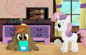 Button Sweetie Belle Porn Comics - Sweetie belle x button mash - comisc.theothertentacle.com