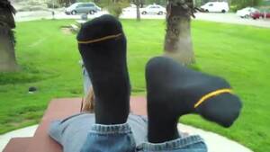 Green Black Socks Porn - Hot guy feet with black socks - ThisVid.com