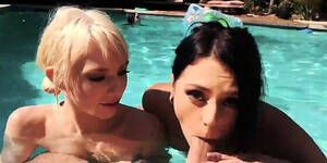 homemade pool sex videos - Homemade Teen Orgasm First Time Summer Pool Party HD SEX Porn Video 8:00