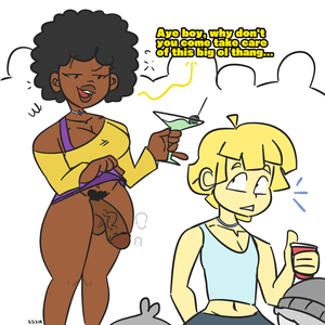 Black Futa Cartoon Porn - Black futa comm by sssir8 by SSlapper on Newgrounds