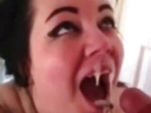 chubby cum swallowing sluts - Bbw Cum Swallow Porn Videos - fuqqt.com