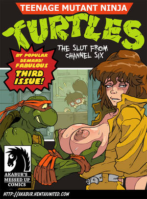 imagetwist teen sluts - Teenage Mutant Ninja Turtle s- [Akabur] - The Slut From Channel Six Part 3  porno