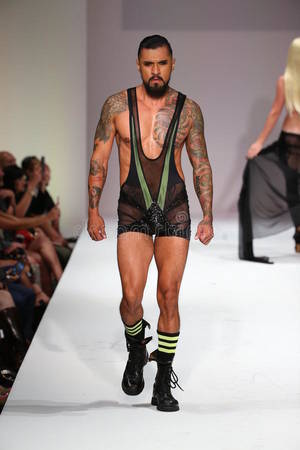 fashion show - Download Star Extraordinaire Boomer Banks Walks The Runway At The Marco  Marco Fashion Show During SS
