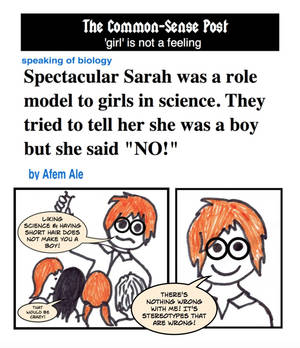 Insane Asylum Porn Comics Bisexual - Nevertheless, she persistedâ€¦ as a role model for girls in STEM | 4thWaveNow