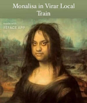 Mona Lisa - Sunitajadhav on X: \