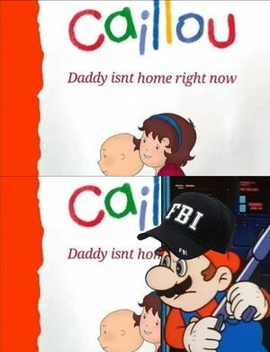Caillou Porn Captions - Say that again Thot! : r/memes