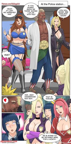 Busty Big Boob Porn Comic - âœ…ï¸ Porn comic Police Station. Raikageart. Sex comic busty beauties caught | Porn  comics in English for adults only | sexkomix2.com