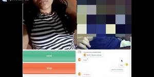 hispanic pussy omegle - Curvy Spanish brunette teases, strips and spreads pussy [Omegle/Chatrandom]  - Tnaflix.com