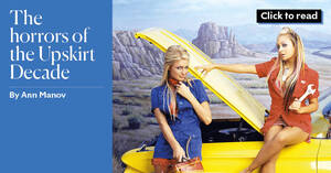 drunk girl passed out upskirt - The horrors of the Upskirt Decade - New Statesman