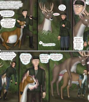 Deer Having Sex - Deer Hunters Get Bucked comic porn | HD Porn Comics