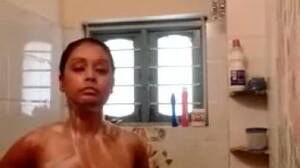 indian shower cam - Wide hipped Indian girl takes a shower - Porn300.com