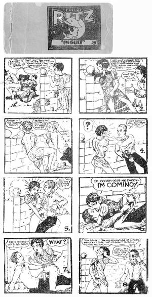 Nancy And Sluggo Porn - Tijuana Bibles: Fritzi Ritz of Nancy