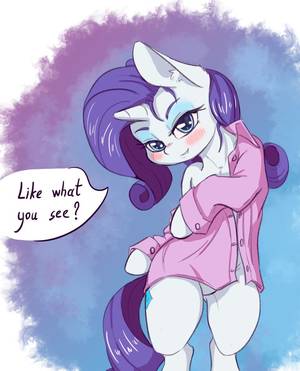 Mlp Throat Bulge Porn - Ponies in shirts. Rarity by