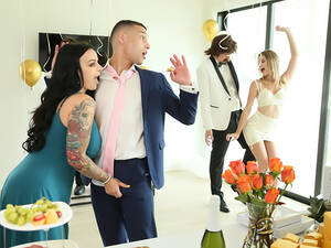 brazzers wedding - â–· Porn Tube - Brazzers - Wedding Creamers - Payton Preslee
