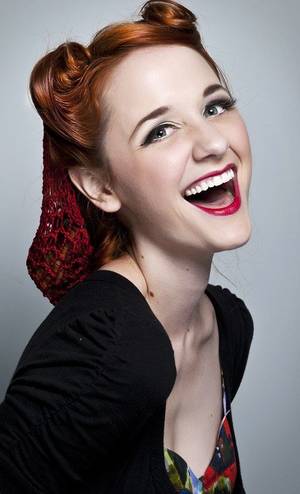 Laura Spencer Big Bang Theory Porn - Laura Spencer (Jane Bennett in The Lizzie Bennett Diaries on YouTube). I'm  not a fan of the garish pink lipstick with the beautiful red hair, ...