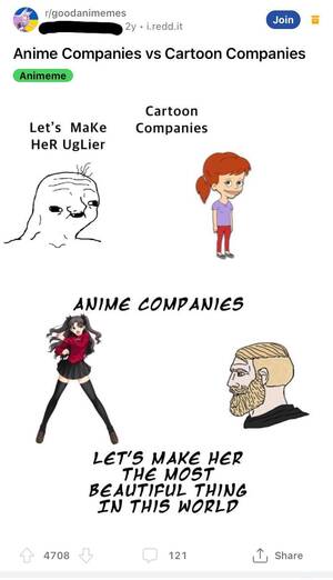 Disneys Frozen Hentai Porn - DAE Japanese Cartoon Good American Cartoon Bad? : r/animecirclejerk