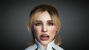 Chloe Moretz Facial Porn - Chloe Grace Moretz 3D Rigged model ready for animation 3D Model in Woman  3DExport