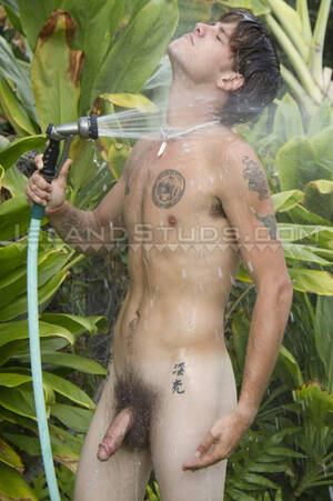 Gay Hawaiian Porn Stars - Horse-hung Hawaiian American musician Kurt wanks his massive 9 inch dick  till he blows cum all over himself â€“ World Famous Gay Pornstars