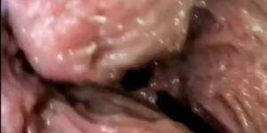 dick inside cam - A camera placed in horny girls vagina recorded dick while it was ejaculatin  - Tnaflix.com