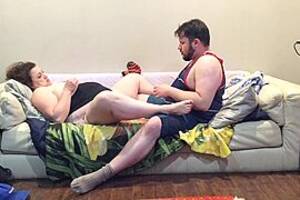 Boy Mature Foot - Mom and Boy Amateur Foot Worship! 40yo BBW Mature