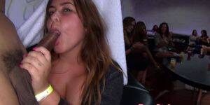 Dancing Bear Blowjob - DANCING BEAR - Blowjob amateur in spex at cfnm party sucking cock -  Tnaflix.com