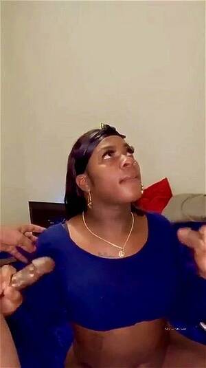 black transexual 3some porn - Watch Ebony Ts threesome - Black, Tranny, Shemale Porn - SpankBang