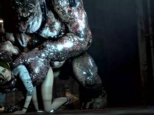 Monster Porn Cum Inside - Demon monster cock cums inside her - XAnimu.com