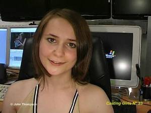 Beautiful German Girls Porn Tumblr - The audition of Hanna in Casting Girls 23 (2011), where she claims to  prefer very big cocks.