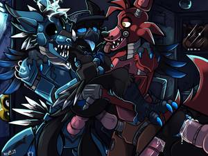 Foxy X Jasmine F Naf Porn - [DiscordMelody] Night one Bonnie x Jasmine