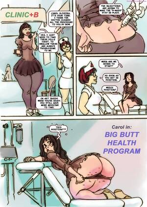 Big Cartoon Butt Porn - Big Butt Health Program comic porn | HD Porn Comics