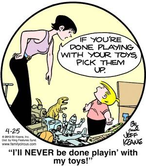 Family Circus Cartoon Porn - Family Circus Cartoon for Apr/25/2013