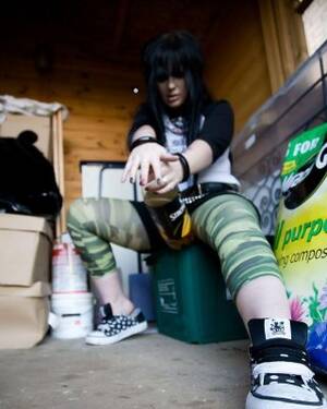 Emo Porn Knee Socks - Pictures of hot emo girl Chaos Kittie showing her big titties Porn  Pictures, XXX Photos, Sex Images #3540570 - PICTOA