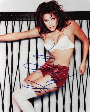 Kari Wuhrer Hardcore Sex - Kari Wuhrer, Sliders, Signed 8x10 Photograph - Etsy Australia
