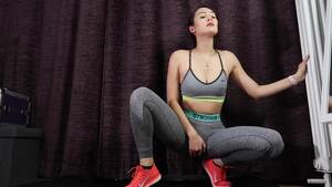 asian fitness tv - Asian Little Minx after workout