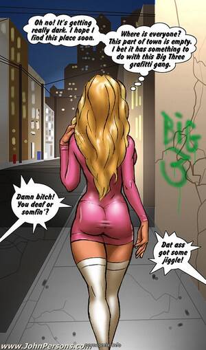 Black Hood Porn Comics - Lost in the Hood- John Persons - Porn Cartoon Comics