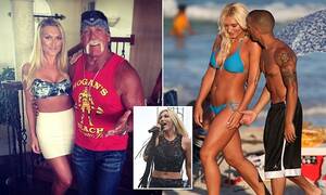 Brooke Hogan Sex Porn - Hulk Hogan's daughter defends father after he was fired by WWE for racist  rant | Daily Mail Online