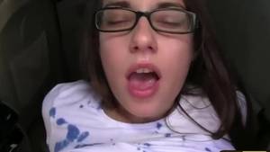 cumshot in public - Seducing dusky youthful harlot perfroming in amazing sex action ending with  a huge cumshot in public