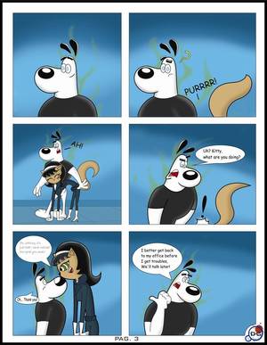duff puppy porn cartoon movies - TUFF PUPPY a disaster with catnip PAG3 English by DaveToons What cat want?  - Catsincare