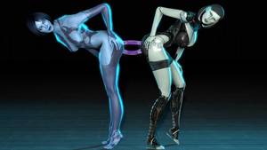 Halo And Mass Effect Porn - Cortana and edi Â· Fandom CrossoverGameMass EffectPornVenisonGamingToyGames