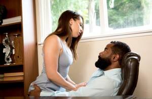 black office interracial - Clothed Interracial Office Porn Pics & Naked Photos - PornPics.com