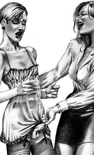 femdom bisexual cartoons - Aunty May again.