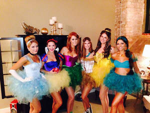 All Disney Princesses Group Porn - Disney Princess Costumes | Top 16 Group Halloween Costumes For You And Your  Squad at http