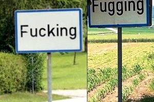 Fugging Fucking Austria - Fucking village wants name change. (: Who invented this village?