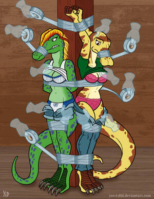Anthro Dinosaur Porn Yiff - Furry Dinosaur Bondage Captions | BDSM Fetish