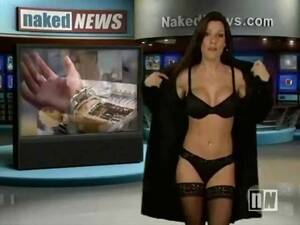 news reporter strips - Sexy Anchor On The Naked News Strips Down While Reporting at DrTuber