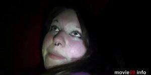 chubby porn theater - Chubby Mina blows a dick in an adult theater in Hannover - Tnaflix.com