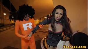 Girl Super Hero Shemale Porn - Glamcore tranny thanks superhero with her ass - XVIDEOS.COM