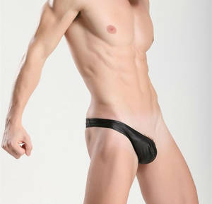G String Gay Porn - Erotic Leather G string Sexy Lingerie T Pants Porn Underwear Male Panties  Men's Elastic Briefs Fetish Thong Sexy Gift For Gay-in G-Strings & Thongs  from ...
