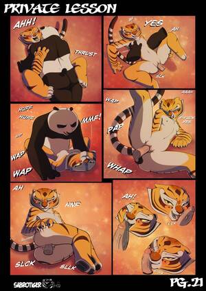 Kung Fu Panda Sex Comics English - Kung Fu Panda- Private lesson - Porn Cartoon Comics