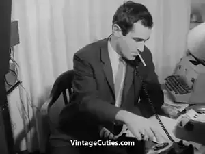 1960s Office Porn - Office Clerk Tries to Find Love (1960s Vintage) | xHamster